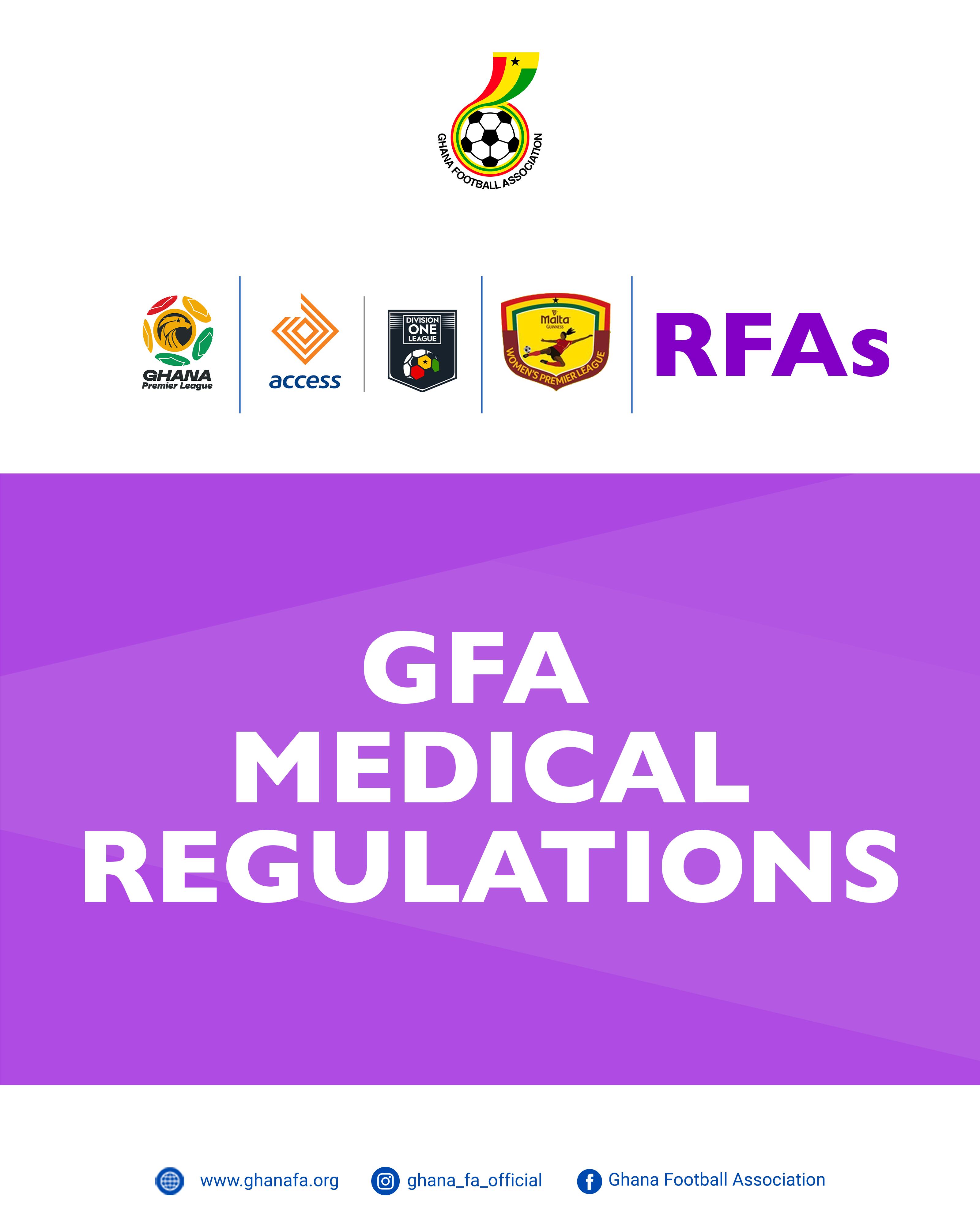 GFA approves new Medical Regulations to enhance player health and welfare