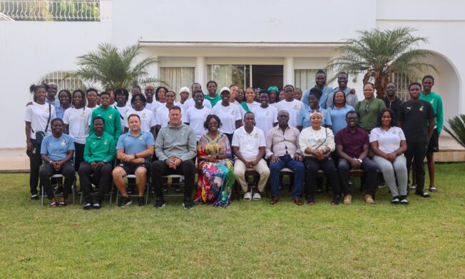 Black Queens boost morale with courtesy call to Ghana Ambassador in Morocco ahead of third-place playoff against South Africa
