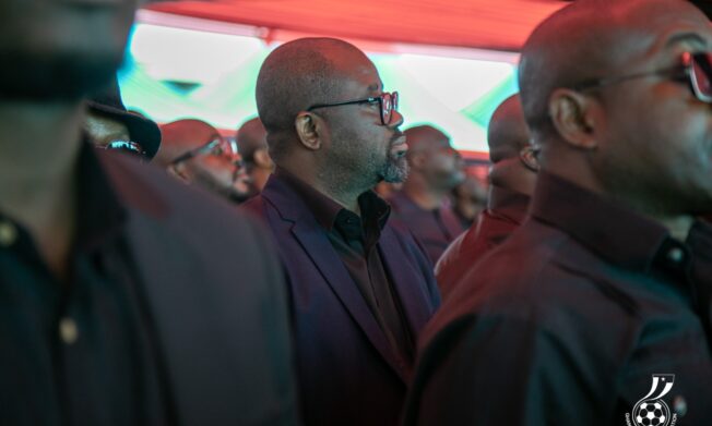 President Kurt E.S. Okraku leads football family in paying final respects to Helicopter crash victims