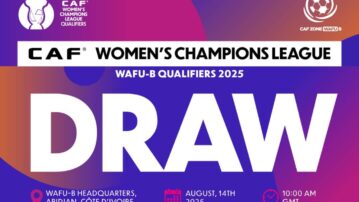 Draw for CAF Women’s Champions League WAFU B qualifiers set for Thursday in Abidjan