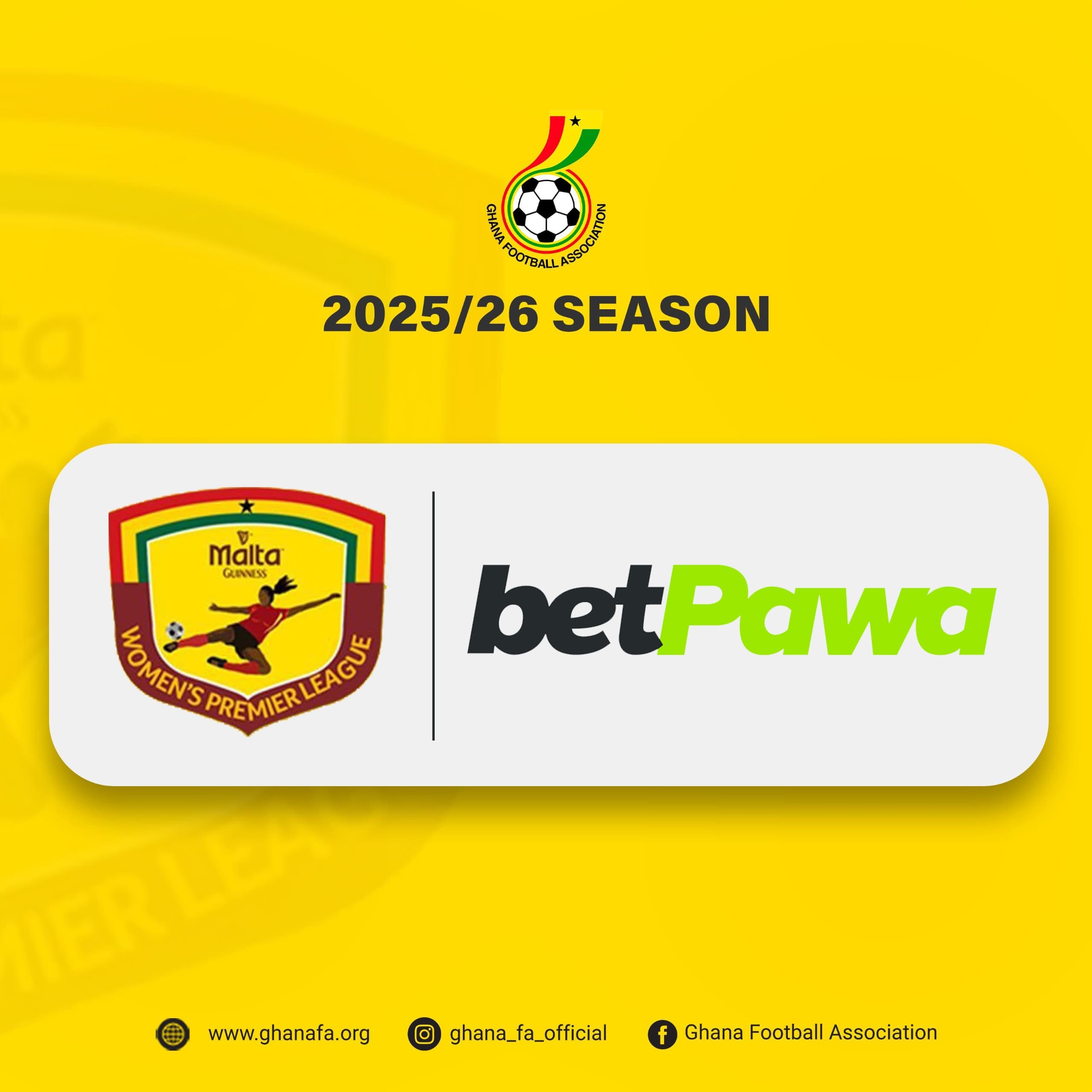 Women's Premier League Clubs applaud GFA and betPawa for Locker Room Bonus extension to Women’s Premier League