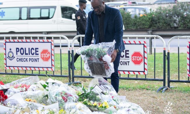 GFA lays wreath for Helicopter crash victims