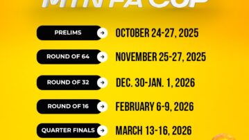 2025/26 MTN FA Cup Calendar announced