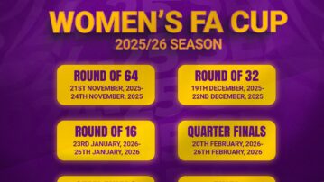 Football Association releases full calendar for 2025/26 Women’s FA Cup