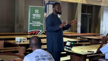 Licence D Coaches in Greater Accra receive Safeguarding Training
