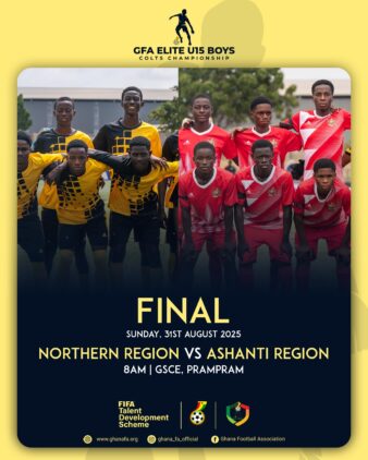 https://www.ghanafa.org/fifa-tds-northern-region-set-for-clash-of-the-titans-with-ashanti-region-in-elite-u15-boys-colts-championship-final