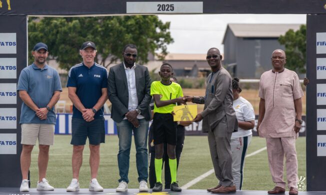 FIFA TDS: George Abekah Mensah Crowned Best Referee at Elite U15 Boys Colts Championship