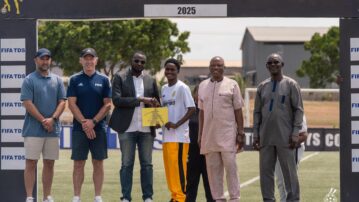 FIFA TDS: Shamsudeen Sulemana Crowned Best Player of Elite U15 Boys Colts Championship
