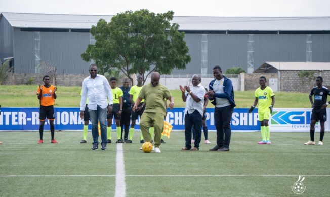KGL U17 Colts 2025: President Simeon-Okraku kicks off Inter-Regional Championship