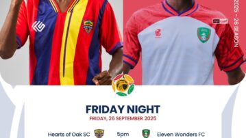 Premier League: Hearts of Oak eye second straight win as Eleven Wonders visit Accra on Friday
