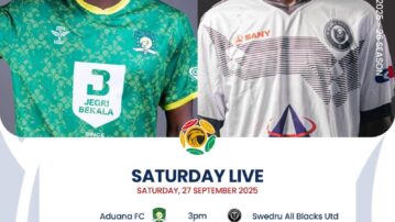 Premier League: Aduana take on Swedru All Blacks at Dormaa today