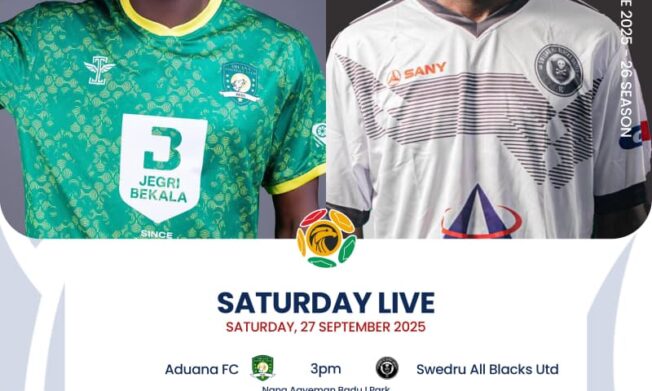 Premier League: Aduana take on Swedru All Blacks at Dormaa today