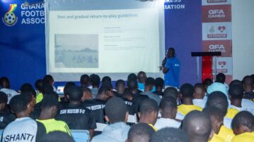 KGL U-17 Colts 2025: Participants attend medical seminar
