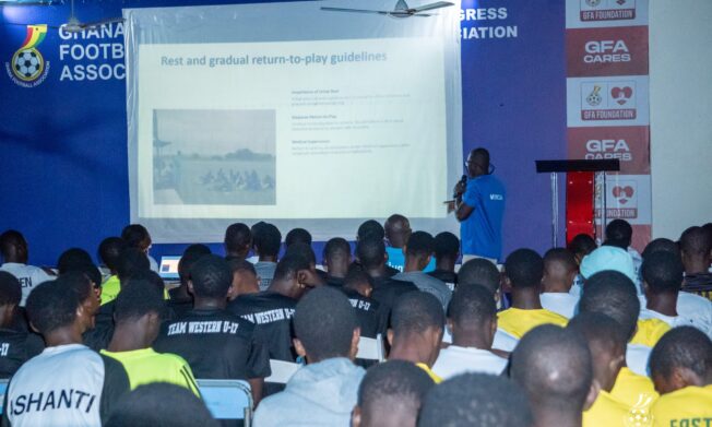 KGL U-17 Colts 2025: Participants attend medical seminar