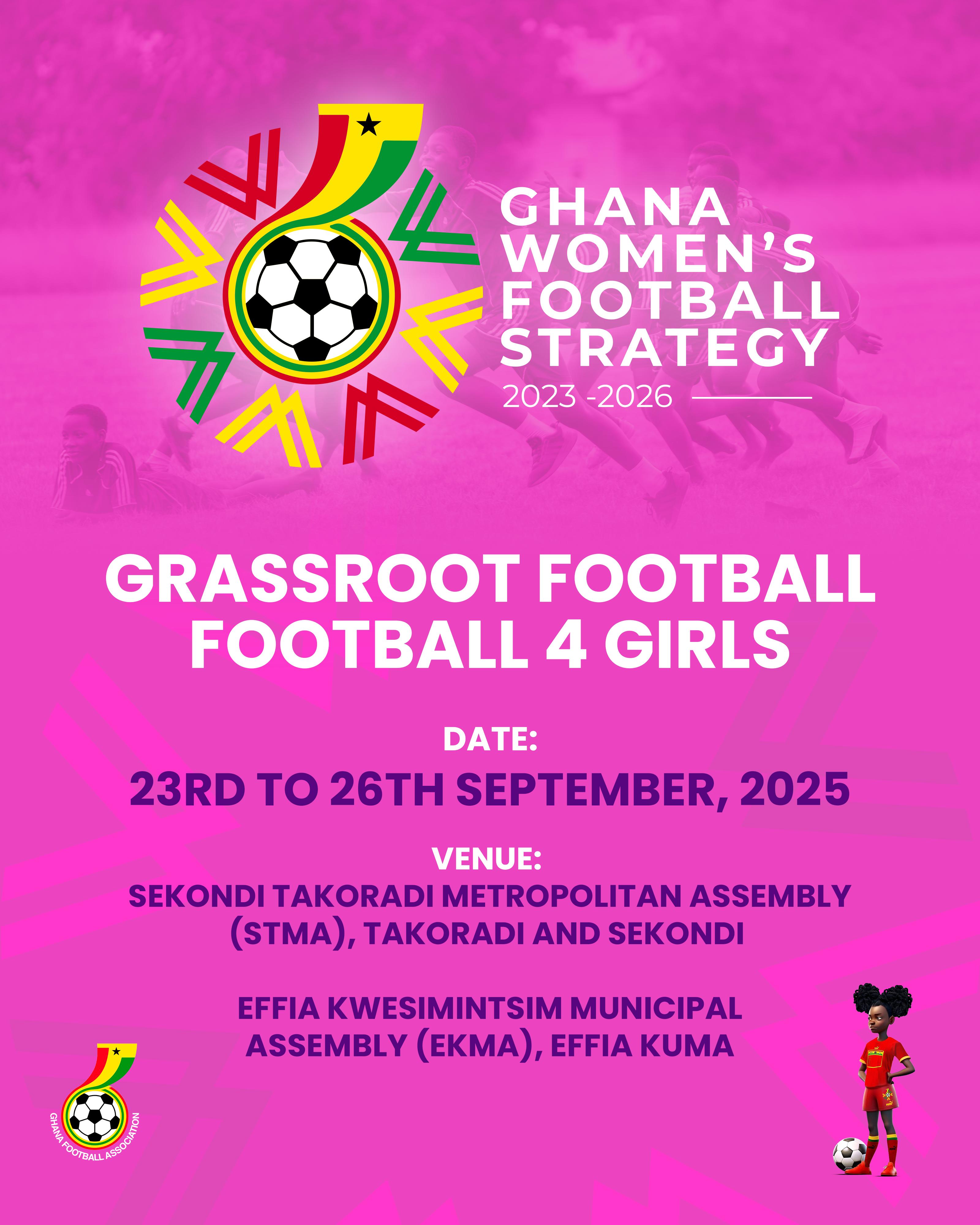 GFA's Football '4' Girls Initiative kicks off in Western Region