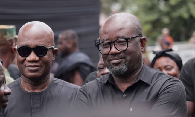President Kurt Edwin-Simeon Okraku leads delegation to pay final respects to Asantehemaa