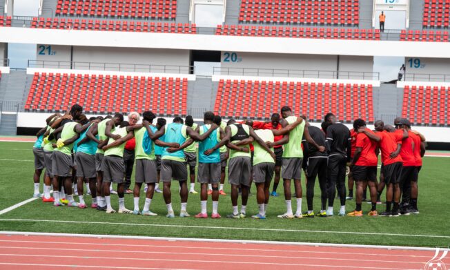 Training gallery: Getting set for Chad on Thursday