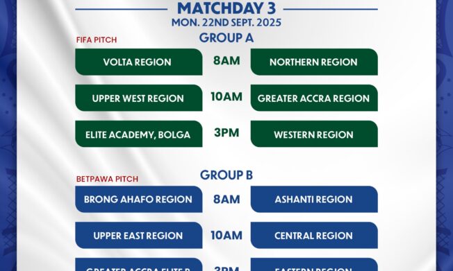 KGL U17 Colts 2025: Key clashes poised to light up Matchday 3 on Monday September 22