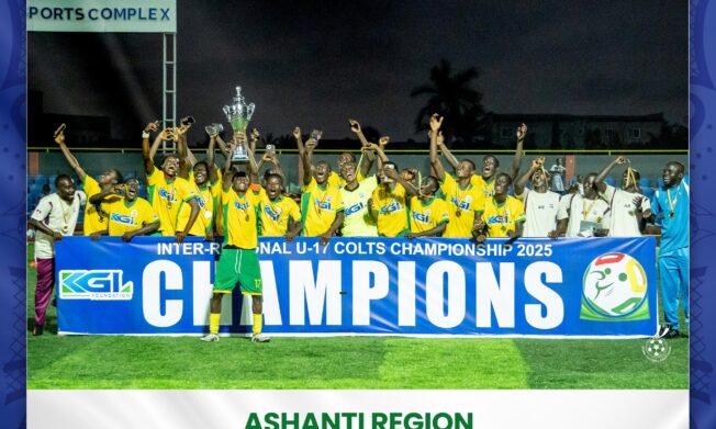 KGL U-17 Colts 2025: Ashanti Region dethrone Western to claim second title