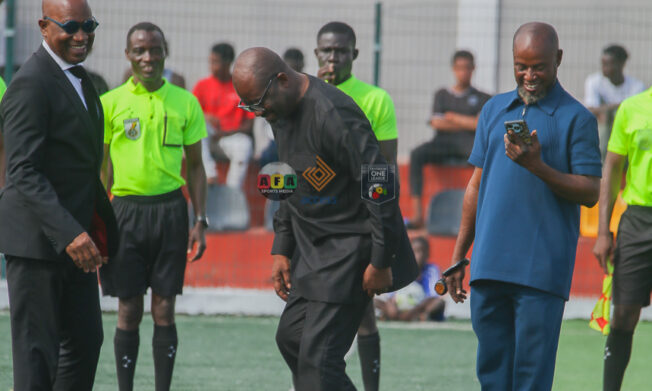 President Simeon-Okraku Kicks Off 2025/26 Division One League Season at Tuba AstroTurf