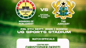 Catch Them Young Referees appointed for 2025 Democracy Cup curtain-raiser between Parliament and Judiciary