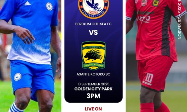 Premier League: Asante Kotoko face tough Golden City test in season opener against Berekum Chelsea today