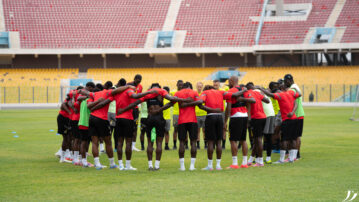 Black Stars gear up for Chad with 22 players training in Accra ahead of departure for N'jemena