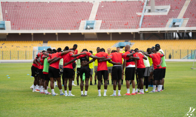 Black Stars gear up for Chad with 22 players training in Accra ahead of departure for N'jemena