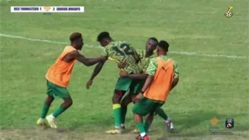 New Edubiase United takes on Elmina Sharks as Ebusua Dwarfs host city rivals UCC Youngsters in Zone Two