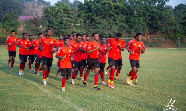 Black Starlets Hold Recovery Session After Friendly Win Over Zilina