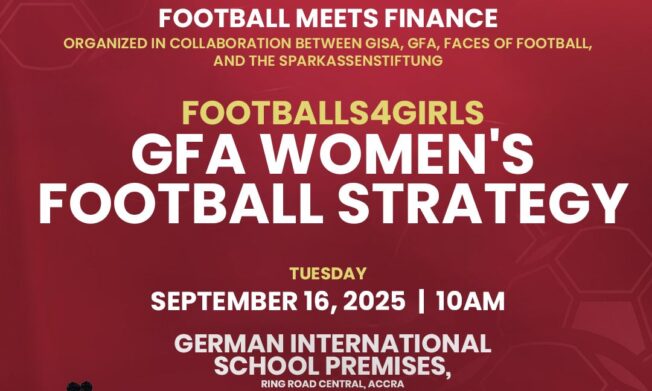 GFA, German International School to host 2025 ‘Football4Girls’ campaign on September 16