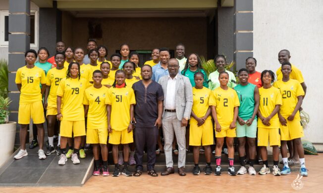 President Simeon-Okraku boosts Black Princesses' morale ahead of Tunisia clash