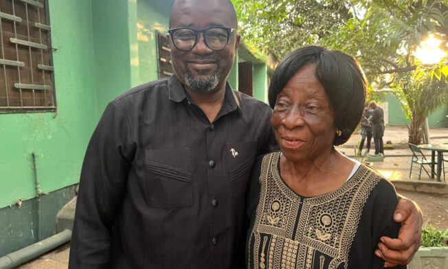 GFA Delegation Visits former Executive Council member Madam Habiba Atta Forson