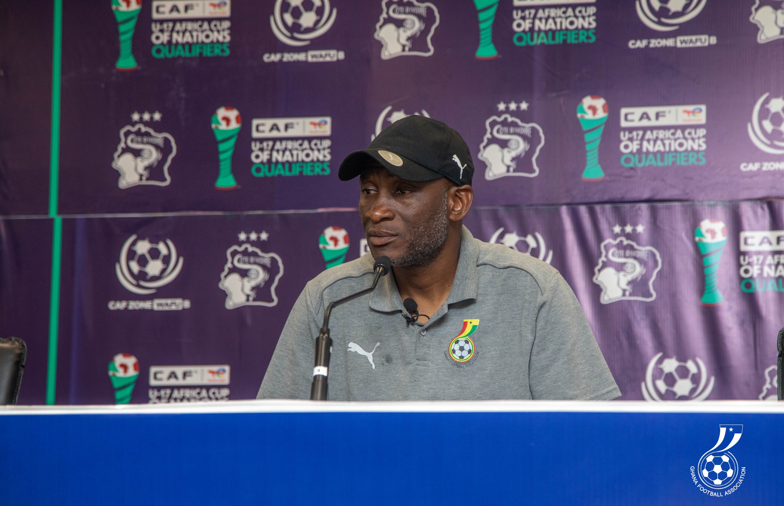 WAFU B U17 BOYS: Dr. Ogum impressed with Black Starlets After 1-1 Draw with Togo
