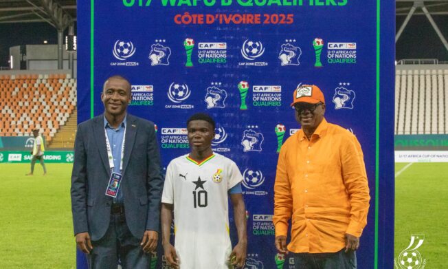 WAFU B U17 BOYS: Black Starlets Skipper Joseph Narbi Named Man of the Match in 1-1 Draw with Togo