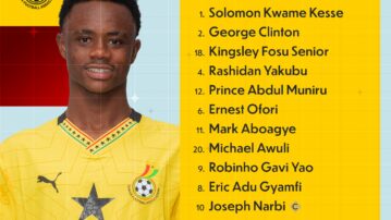 WAFU B U17 Boys: Dr. Ogum Makes Change to Line-up to Face Hosts Ivory Coast