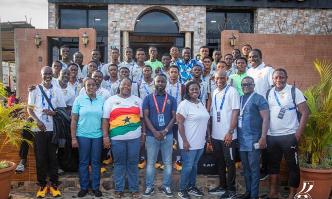 Ghana Embassy in Ivory Coast Calls on Black Starlets Ahead of Crucial Niger Clash