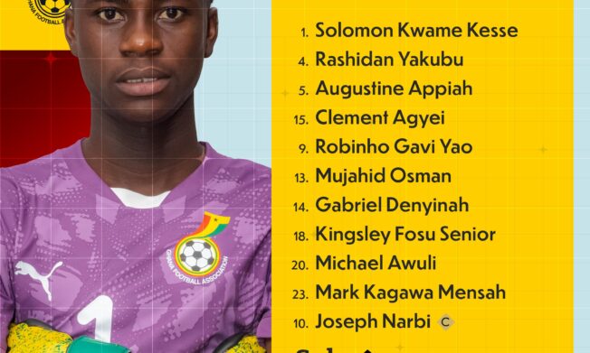 WAFU B U17 BOYS: Dr. Ogum Names Strong Starting XI to Face Nigeria in Semi-Final Clash