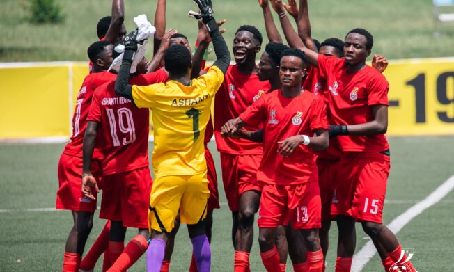 MTN Elite U19: Ashanti Region fight back to beat Volta Region 3-1 in Group B opener