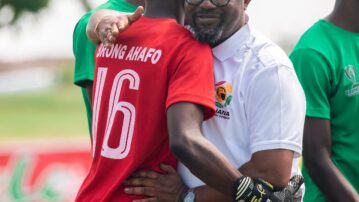 President Kurt E.S Okraku inspires young talents at MTN Elite U19 Championship