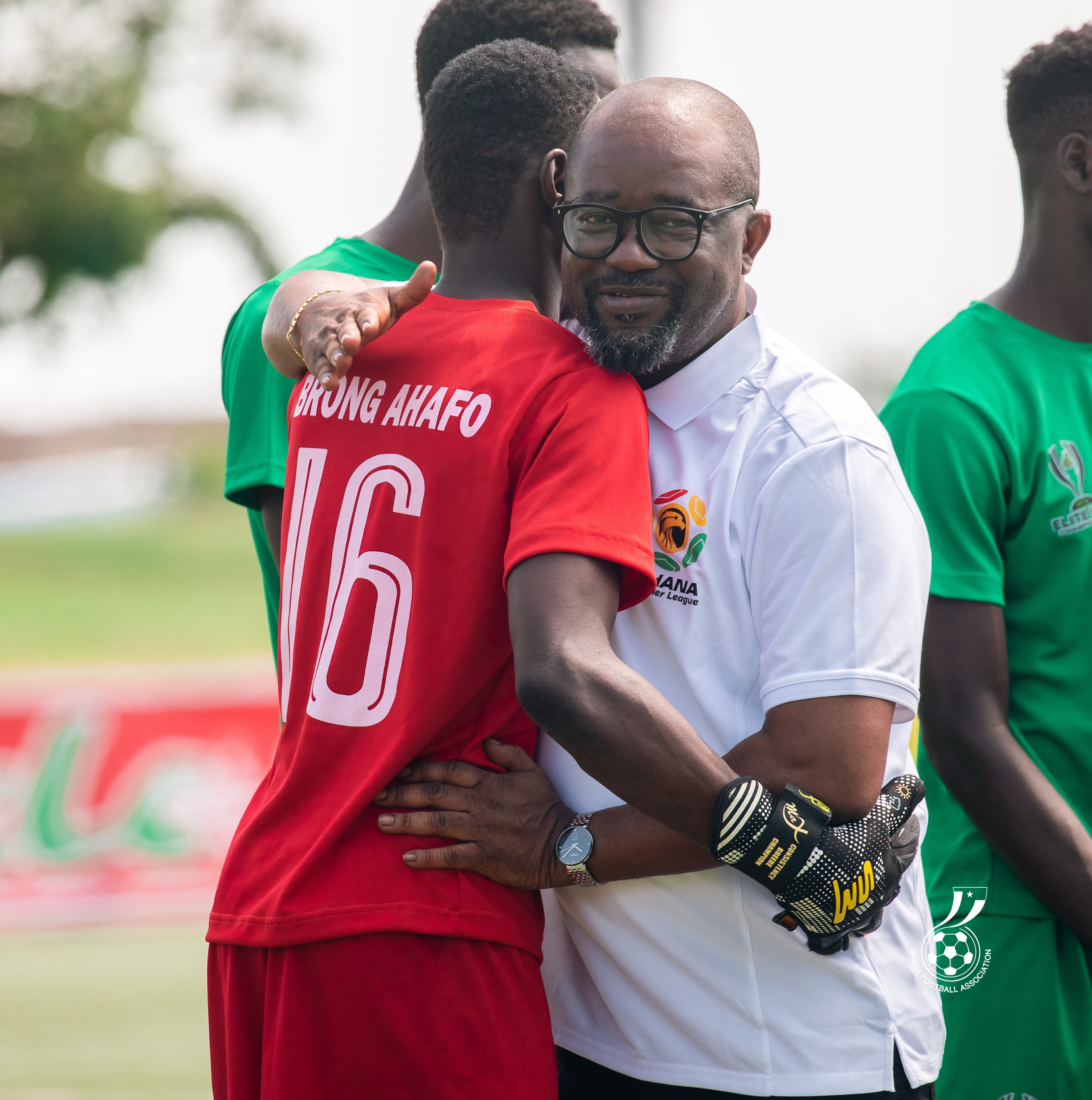 President Kurt E.S Okraku inspires young talents at MTN Elite U19 Championship