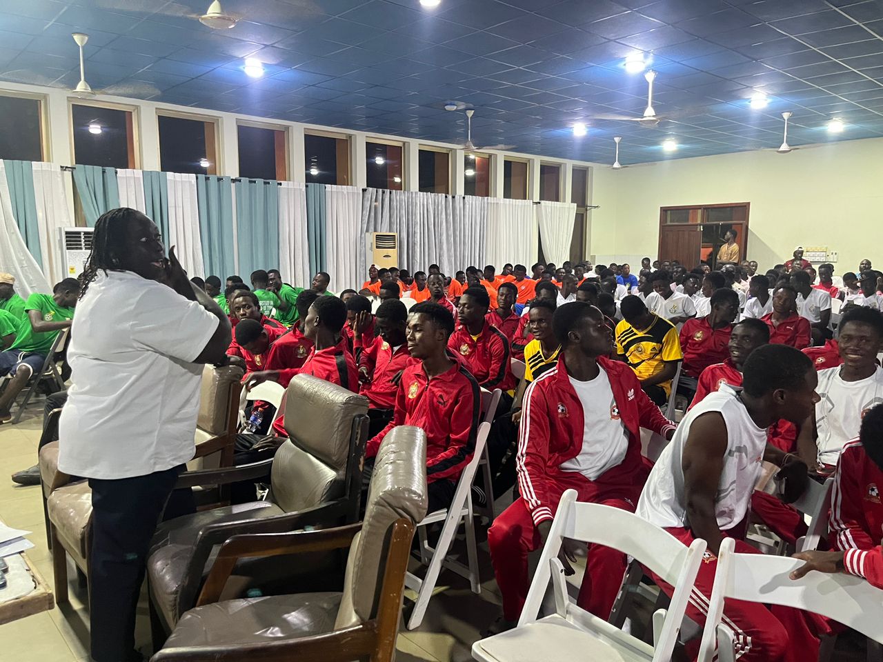 MTN Elite U19: Ghanaman Soccer Centre of Excellence holds seminar on Hydration in Sports