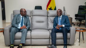 President Kurt E.S Okraku meets Education Minister to strengthen partnership between Football and Education