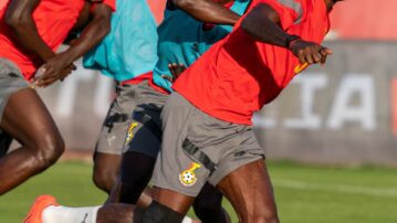 PHOTOS: Training pictures ahead of Central African Republic qualifier