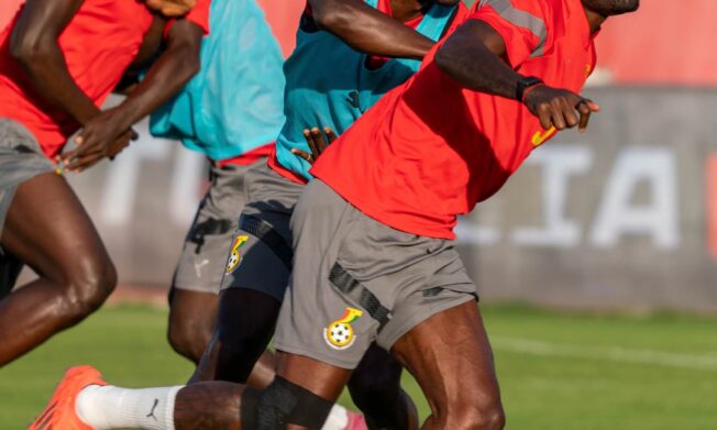 PHOTOS: Training pictures ahead of Central African Republic qualifier