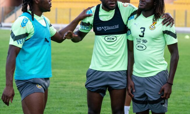 Black Stars return to Accra, hold recovery training after thumping Central African Republic in Morocco