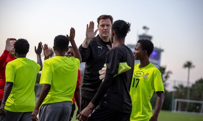Black Queens hold first training session in Ismailia with 18 players