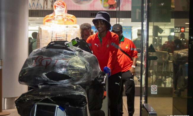 Black Queens touch down in Accra ahead of WAFCON Qualifier return leg against Egypt