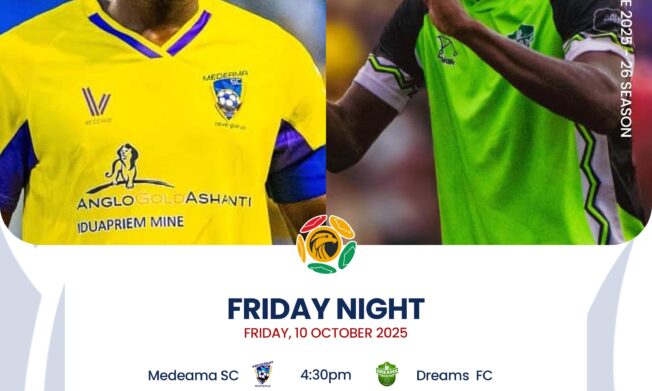 Premier League: Medeama SC host struggling Dreams FC in Tarkwa showdown on Friday 
