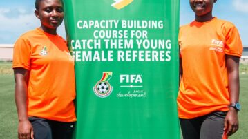 FIFA League Development Ghana: Catch Them Young Referees training course kicks off